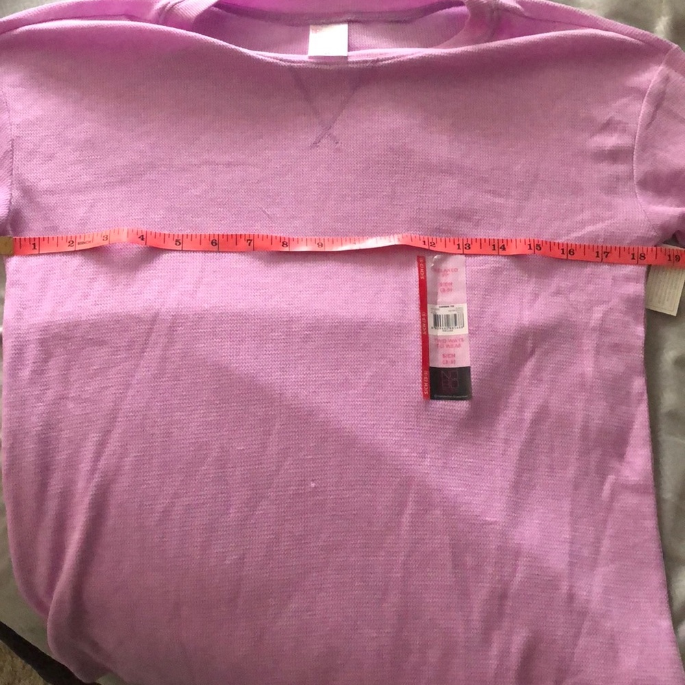 NWT Purple Thermal Long Sleeve Tee in Small - Picture 7 of 8